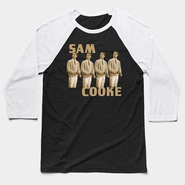 Sam cooke Baseball T-Shirt by Dek made